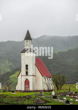 L'église St Gabriel, Pawarenga, Whangape, Northland, Nouvelle-Zélande. Banque D'Images