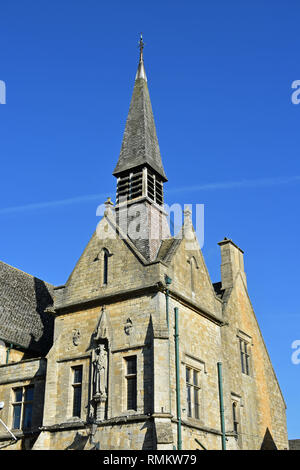 Flèche de Mairie à Stow on the Wold, Gloucestershire, Cotswolds Banque D'Images