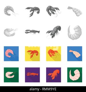 ,Crevettes,homard,écrevisses bouillies,rouge,créature sous-marine,,restaurant,frais,,atlantique mascot,standard,plage,cuits,aquatiques,luxe,apéritif,océan,viande,la délicatesse,crevettes,crabe,alimentaire,fruits de mer,animal,set,icône,,illustration,collection,isolé,design,graphisme,élément,signe, vecteurs vecteur , Illustration de Vecteur