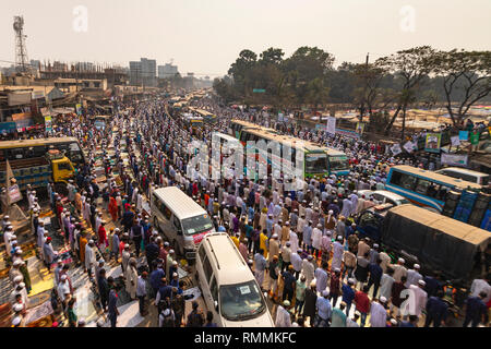 54ème Bishwa Ijtema Banque D'Images