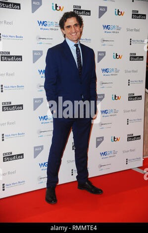 Les clients arrivent pour l'assemblée annuelle Writers' Guild Awards cérémonie tapis rouge à Regent's Park à Londres avec : Stephen McGann Où : London, Royaume-Uni Quand : 14 Jan 2019 Credit : WENN.com Banque D'Images