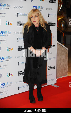 Les clients arrivent pour l'assemblée annuelle Writers' Guild Awards cérémonie tapis rouge à Regent's Park à Londres avec : Helen Lederer Où : London, Royaume-Uni Quand : 14 Jan 2019 Credit : WENN.com Banque D'Images