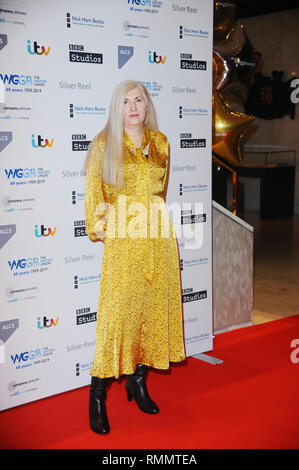 Les clients arrivent pour l'assemblée annuelle Writers' Guild Awards cérémonie tapis rouge à Regent's Park à Londres avec : Alice Nutter Où : London, Royaume-Uni Quand : 14 Jan 2019 Credit : WENN.com Banque D'Images