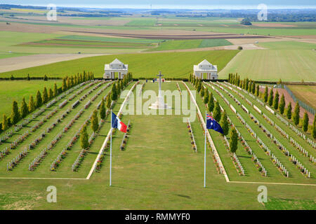 Villers-Bretonneux (nord de la France) : l'Australian Memorial Park Banque D'Images