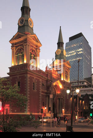 Le Chili, Santiago, Basilique de la Merced, Banque D'Images