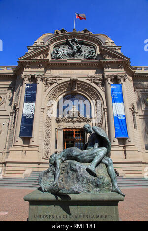 Le Chili, Santiago, Museo Nacional de Bellas Artes, Musée des beaux-arts, Banque D'Images