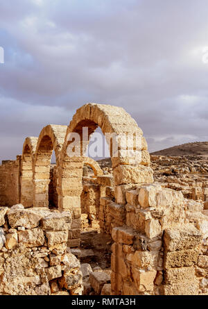 Umm al-Rasas ruines, Limón, Jordanie Banque D'Images