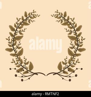 Feuillage feuilles nature Illustration de Vecteur