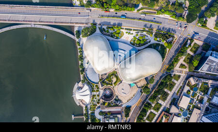 Esplanade, Singapour Banque D'Images