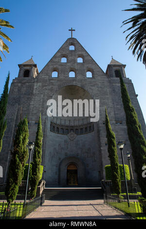 Église San Agustin à Polanco Mexico Banque D'Images