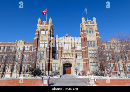 CALGARY, CANADA - May 14, 2019 : Le Southern Alberta Institute of Technology ou SAIT Polytechnic a commencé en 1916 à Calgary et est le troisième plus grand p Banque D'Images