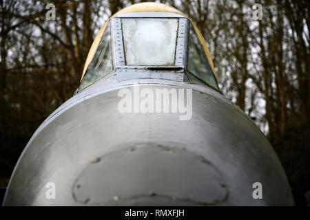 Gloster Meteor en avion de chasse de la guerre froide Banque D'Images