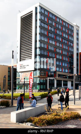 L'Université De Montfort Nom : Vijay Patel Bâtiment Date : 16/02/2019 Événement : Journée Portes Ouvertes adresse/lieu : Stephen Lawrence Research Centre, Université De Montfort Banque D'Images