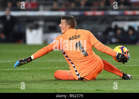 Jordi Massip de Real Valladolid pendant le match entre le FC Barcelone vs Real Valladolid de La Liga, la saison 2018-2019, date de réception. Camp Nou. Barcelone, Espagne - 16 février 2019. Banque D'Images