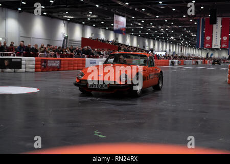 Londres, Royaume-Uni. 16 février 2019. Voitures classiques à la London Classic Car Show 2019 Samedi 16, 2019 : Crédit Photographie DP/Alamy Live News Banque D'Images