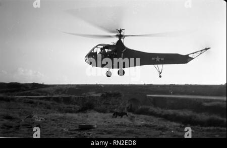 US Army / armée américaine Sikorsky R-4 Banque D'Images