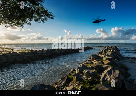 L'île de Labuan, Malaisie Banque D'Images