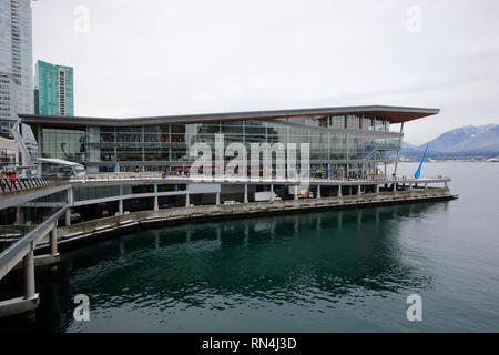 Vancouver Convention Centre West Building, Vancouver, Colombie-Britannique, Canada Banque D'Images