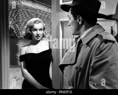 L'Asphalt Jungle, MARILYN MONROE , PAT FLAHERTY, 1950 Banque D'Images