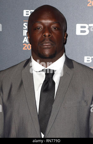 Apr 30, 2015 - Londres, Angleterre, Royaume-Uni - Sport Industry Awards 2015 BT à Battersea Evolution - Tapis Rouge photo montre des arrivées : Guest Banque D'Images