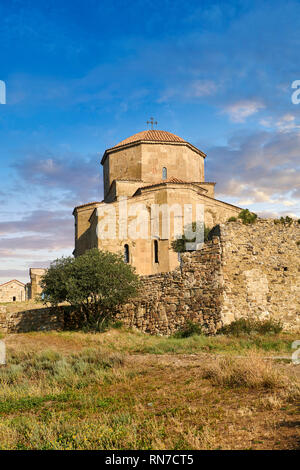 Photos et images du monastère de Jvari, un 6ème siècle monastère orthodoxe de Géorgie près de Mtskheta, l'est de la Géorgie. Site du patrimoine mondial de l'UNESCO. L'EC Banque D'Images