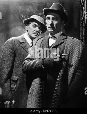 MORELL, Cushing, THE HOUND OF THE BASKERVILLES, 1959 Banque D'Images