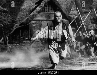 TAKASHI SHIMURA, sept samouraïs, 1954 Banque D'Images