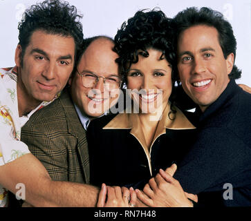 RICHARDS,ALEXANDRE,LOUIS-DREYFUS, Seinfeld, Seinfeld, 1989 Banque D'Images