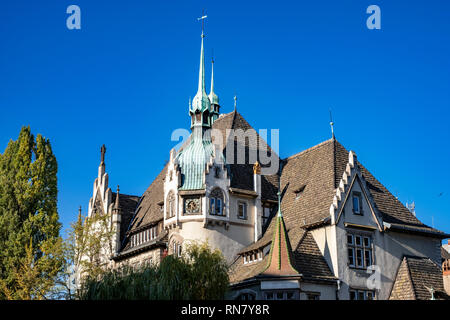 Strasbourg, Alsace, France, Lycée des Pontonniers, international high school, Banque D'Images