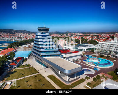 Vodice et Olympia sky hotel Banque D'Images