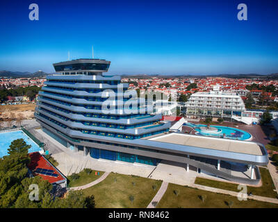 Vodice et Olympia sky hotel Banque D'Images