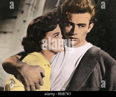 Bois,DEAN, REBEL WITHOUT A CAUSE, 1955 Banque D'Images