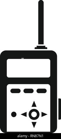 L'icône Appareil photo smart remote. Simple illustration de l'appareil photo smart remote icône vecteur pour la conception web isolé sur fond blanc Illustration de Vecteur