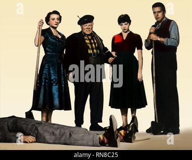 NATWICK,GWENN,MACLAINE, Forsythe, LE PROBLÈME AVEC HARRY, 1955 Banque D'Images