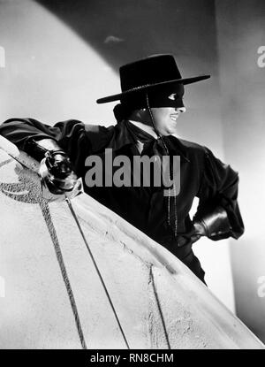 TYRONE POWER, LA MARQUE DE ZORRO, 1940 Banque D'Images