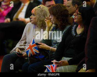 Quitter signifie laisser organiser une campagne Let's Go rassemblement à l'OMC Les méthodistes Central Hall comprend : Atmosphère, voir Où : London, Royaume-Uni Quand : 17 Jan 2019 Credit : Wheatley/WENN Banque D'Images