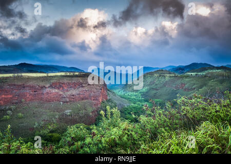 Waimea Canyon Banque D'Images