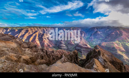 Waimea Canyon Banque D'Images