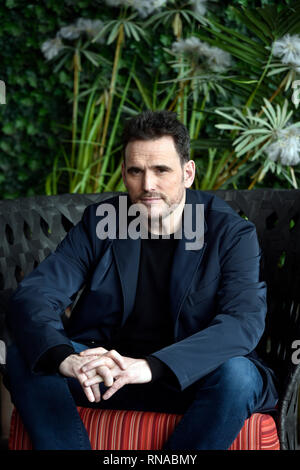 Rome, Italie. Feb 18, 2019. Rome, Photocall du film La maison de Jack sur la photo : Matt Dillon : Crédit Photo Agency indépendante/Alamy Live News Banque D'Images