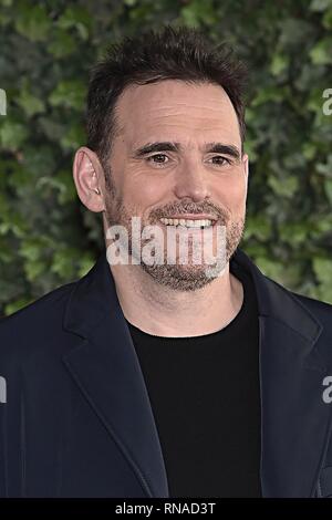 Rome, Italie. Feb 18, 2019. L'Italie, Rome, 18 février 2019 : Matt Dillon assiste à la photocall du film 'La chambre que Jack construit' réalisé par Lars Von Trier Crédit photo : Fabio Mazzarella/Sintesi/Alamy Live News Banque D'Images