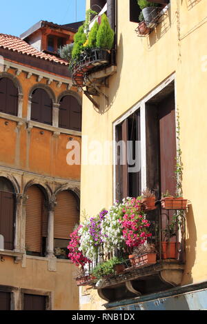 Scenic urbaine de Venise, Italie Banque D'Images