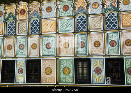 Serena Dzamija, Mosquée Peinte, Tetovo, Macédoine Banque D'Images