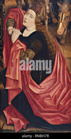 Derick Baegert (( ?), ca. 1440 - Wesel, ca. 1515). Marie Madeleine (1477 - 1478). Huile sur panneau. 80 x 42,3 cm. Musée : Musée national Musée Thyssen-Bornemisza, Madrid. Banque D'Images