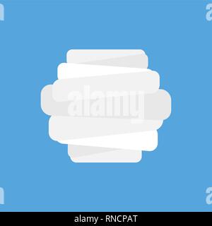 Turban isolés. Indian hat. Les peuples de l'Est. vector illustration Illustration de Vecteur