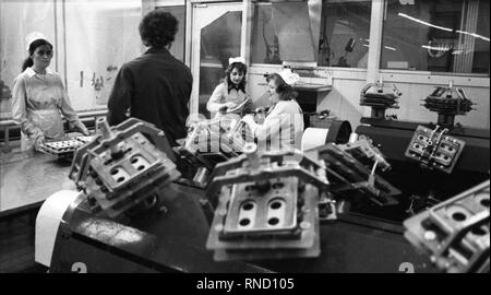 Une usine de chocolat du groupe Coop le 9 juillet 1974 à Dortmund. Dans le monde d'utilisation | Banque D'Images