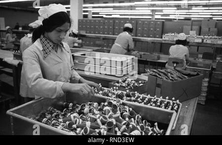 Une usine de chocolat du groupe Coop le 9 juillet 1974 à Dortmund. Dans le monde d'utilisation | Banque D'Images