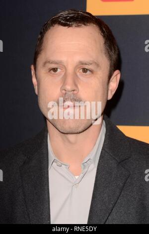 Los Angeles, CA, USA. Feb 15, 2019. Giovanni Ribisi aux arrivées de 3e Prix du cinéma Kodak, Hudson Loft, Los Angeles, CA, 15 février 2019. Credit : Priscilla Grant/Everett Collection/Alamy Live News Banque D'Images