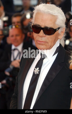 Milan, Italie. Feb 19, 2019 16 au 27 mai. Cannes 2007 60ème festival du film © Crédit photo : fotostore indépendant Agence/Alamy Live News Banque D'Images