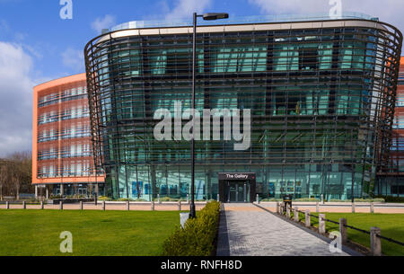 Le Vijay Patel, bâtiment de l'Université de Montfort, Leicester, Angleterre Banque D'Images