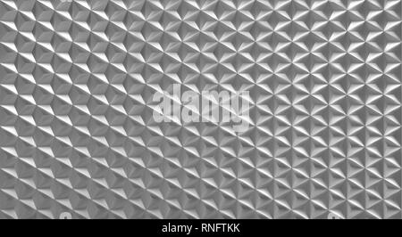 3D de vecteur forme triangulaire géométriques polygonales, de matériaux métalliques Banque D'Images